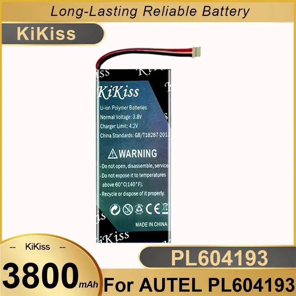 

For Autel PL604193 3800Mah High-Efficiency Automotive Diagnostic Equipment Accessories Battery
