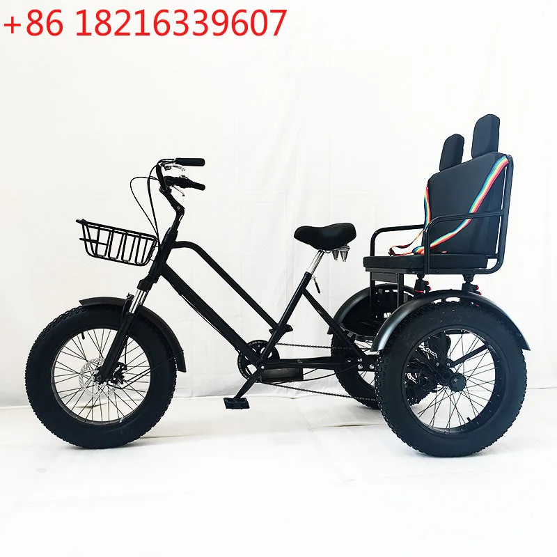 YAO spot 20 * 4.0 inch fat tire pedal tricycle with seat style