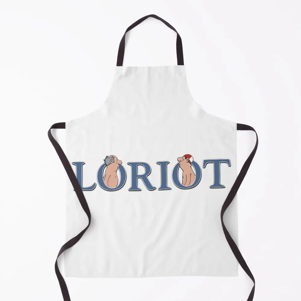 

Loriot, gentlemen in the bathroom Apron cooks clothes Home And Kitchen Apron