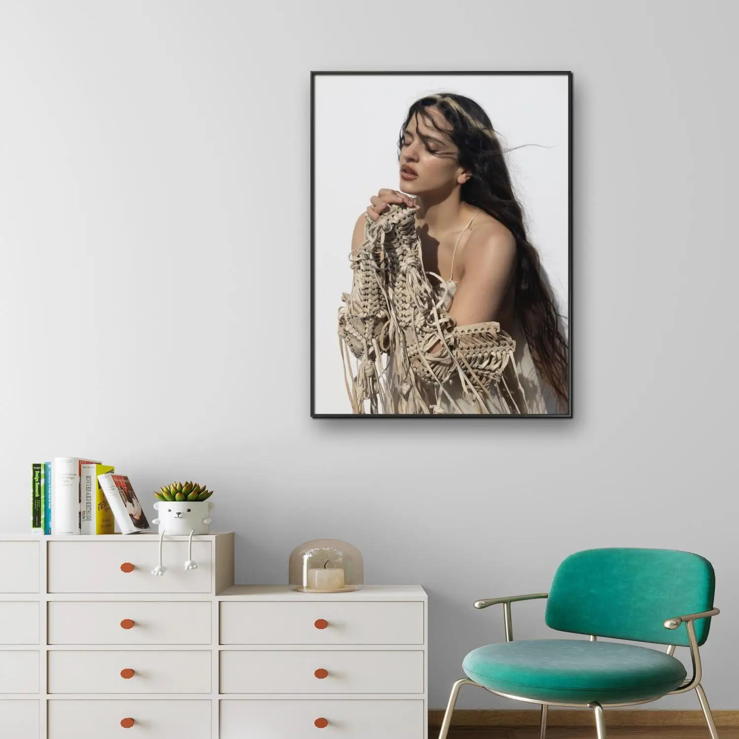 R-Rosalia DIY Diamond Painting Spanish pop singer Diamond Embroidery Latin rock music Art Home Decor Fan Gift