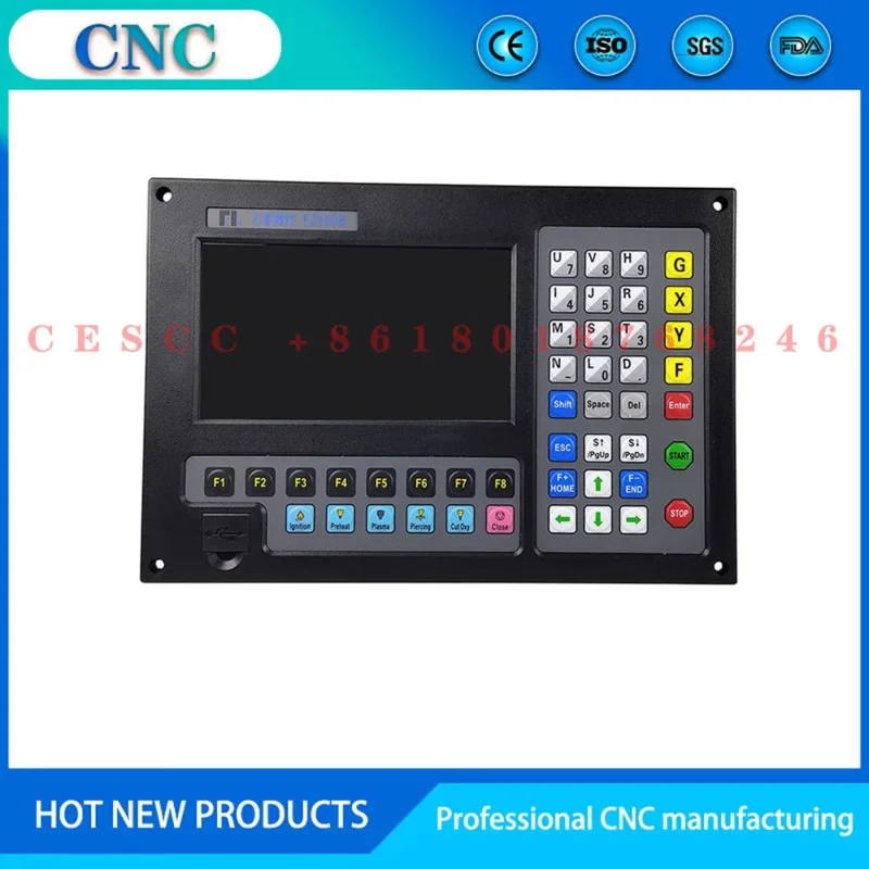 CNC controller 2-axis SF-2100B CNC plasma cutting machine system wireless electronic remote control handle accessory system MPG