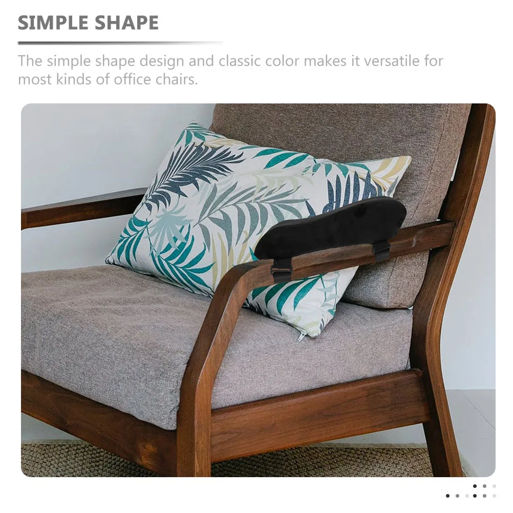 

2Pcs Office Chair Arm Pads Ergonomic Comfortable Elbow Cushion for Desk Chair Armrests Gaming Accessories Supplies