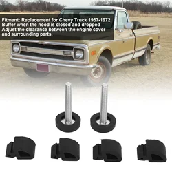 Hood Bumper Stopper Stop Cushion Rubber Buffer Replacement For Chevy Truck 1967‑1972