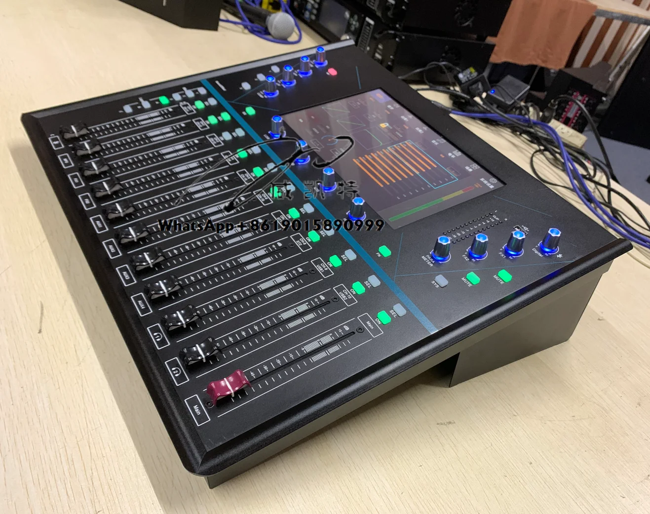 

Серия X, 10-20 каналов, высокопроизводительный профессиональный цифровой микшерный пульт, аудио DCA GROUP, приложение, дистанционное управление, микширование живого звука