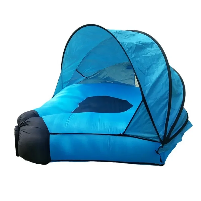 New Design New Inflatable Sofa Bed Outdoor Lazy Inflatable Sofa Beach Sleeping Bag Bed Easy To Carry