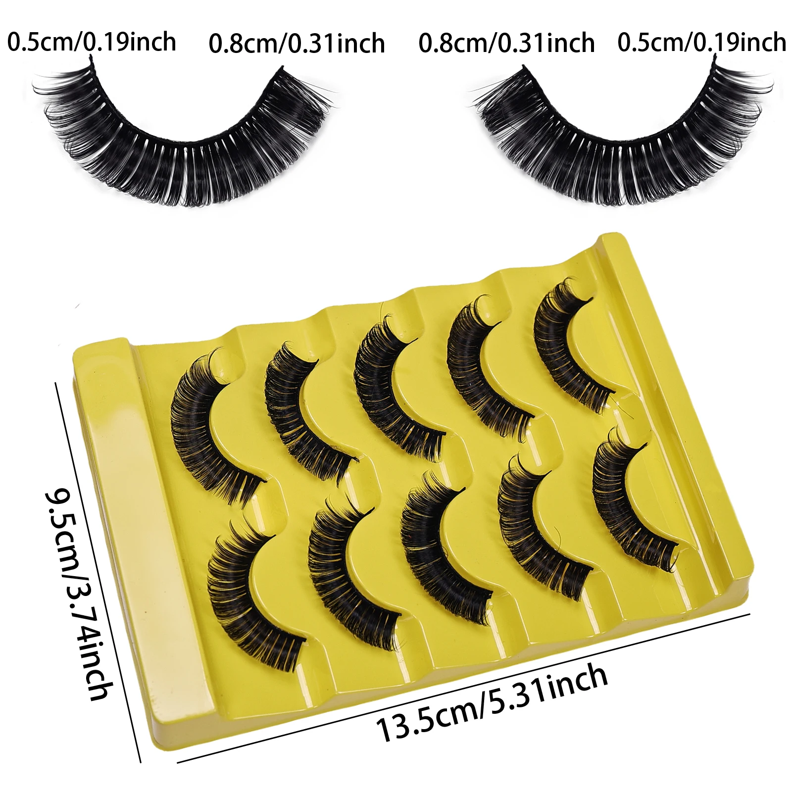 15 أزواج/25 أزواج جلدة DD الروسية الرموش الصناعية الرموش وهمية قابلة لإعادة الاستخدام ثلاثية الأبعاد رقيق الرموش الصناعية رمش تمديد #4