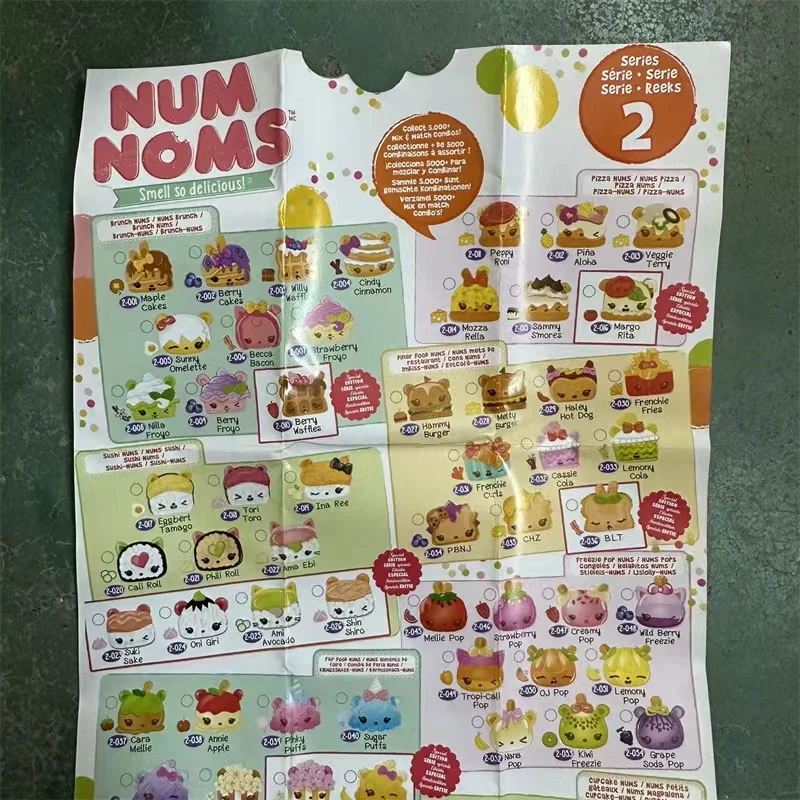 Surprise Num Noms Slime So Delicious Surprise Toys for Girls Fluffy Slime Mystery Makeup Lip Gloss Smell Snackables Kawaii Dolls