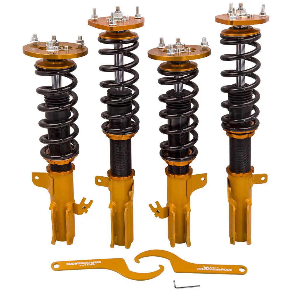 MaXpeedingrods Shock Absorbers Struts Coilovers Kit for Toyota Camry 1997-01 Adjustable Height