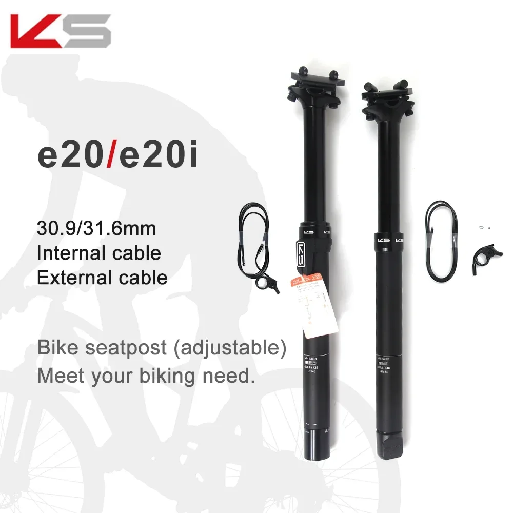 E20 E20-i with Remote Control Mtb Dropper Seat Post 30.9/31.6mm Travel 125mm Bicycle Seatpost