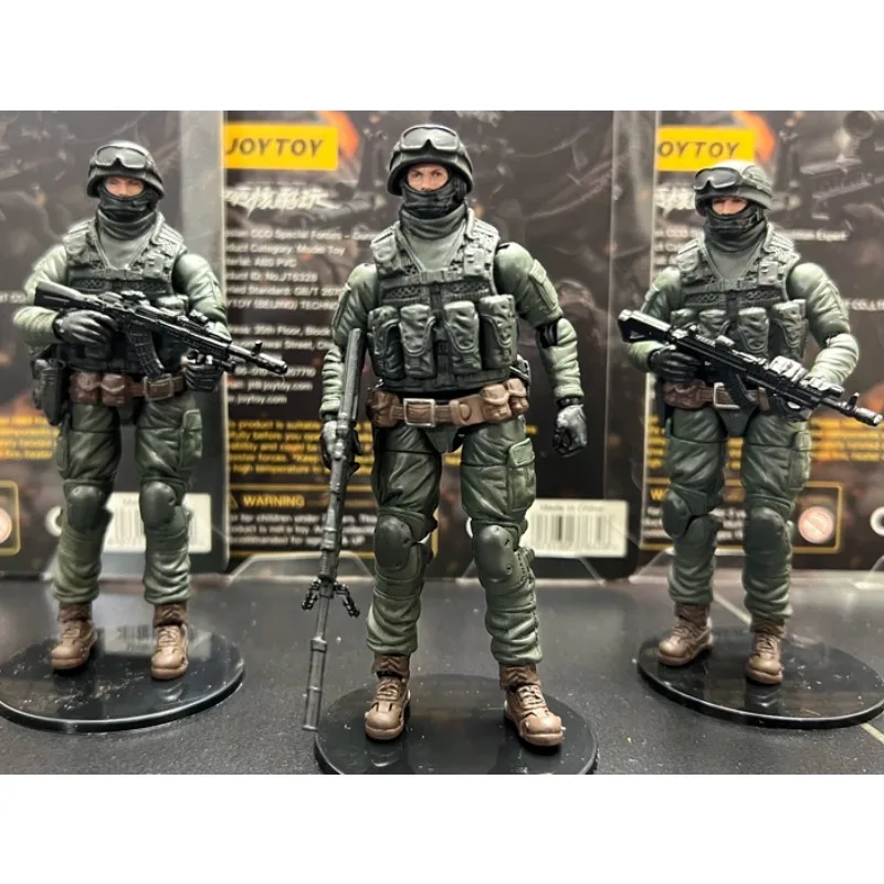 YTOY-Série militaire de la chaîne à l'échelle 1/18, CCO russe, Forces spéciales, Riot Squad, Kina Assaulter, Demoman pour 3,75 po, Figurines d'action, Modèle