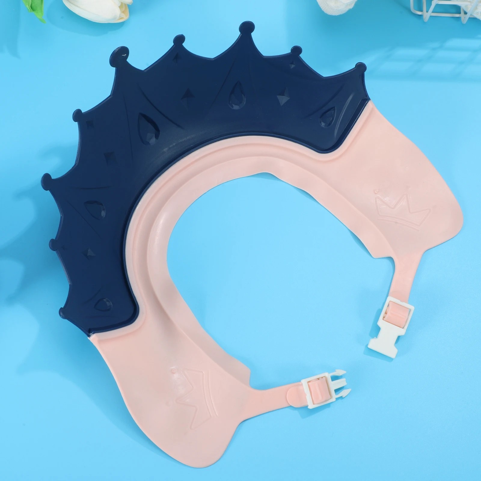 

Shower Cap Bath Hat Toddler Shampoo Shield PP Cartoon Adjustable Lightweight Bath Accessories Infant Visor