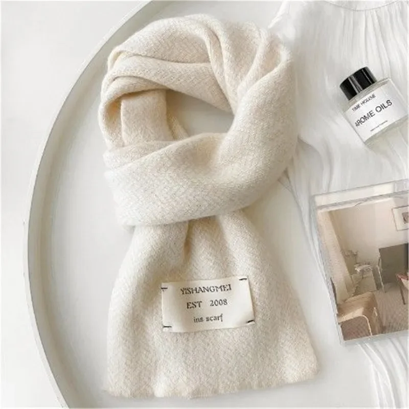 لينة محبوك سميكة المرأة وشاح أنيق الخريف الشتاء تنوعا زيبرا نمط الصوفية الرقبة أدفأ الكورية العصرية