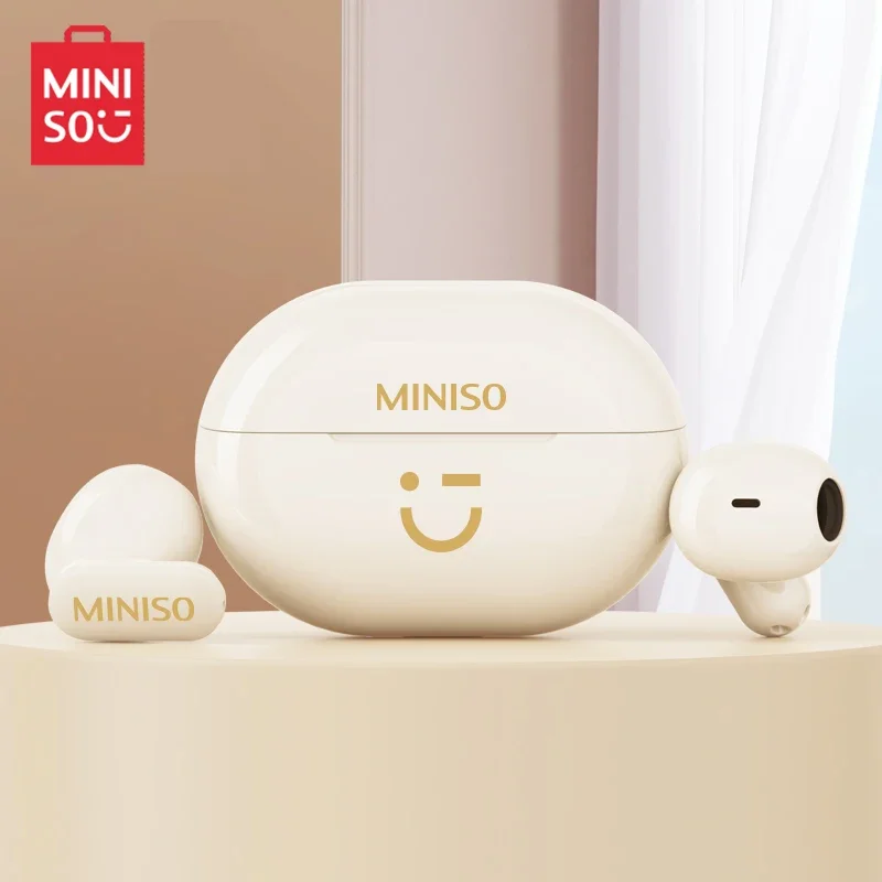 

Miniso M08 Bluetooth TWS Wireless Earphones Gaming Low Latency Headset Music HiFi Sound Stereo Headphones Touch Control