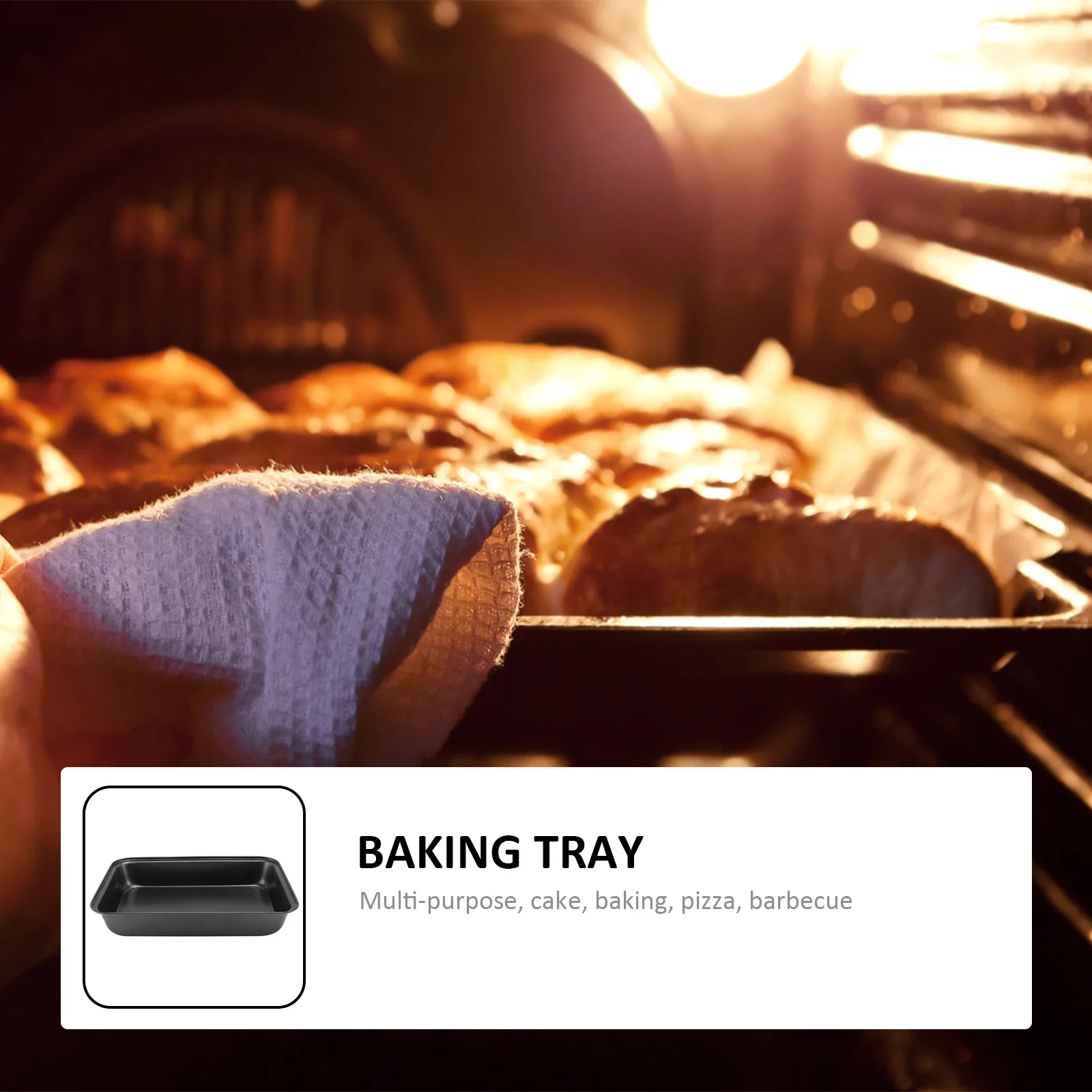 

1pc Baking Pan Cake Mold Premium Carbon Steel Rustproof Dishwasher Safe For Cheesecake Brownie Dessert Baking Tray Kitchen