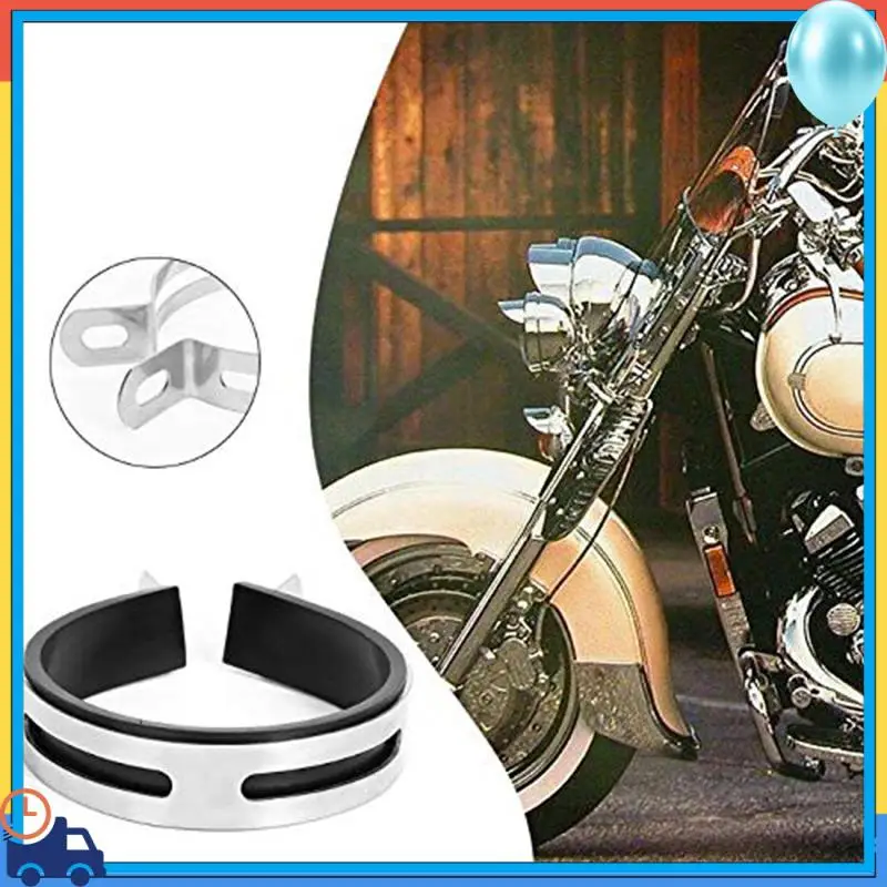 

L37A-Зажим глушителя выхлопной трубы мотоцикла, фиксированное кольцо, опорный кронштейн, 110 мм