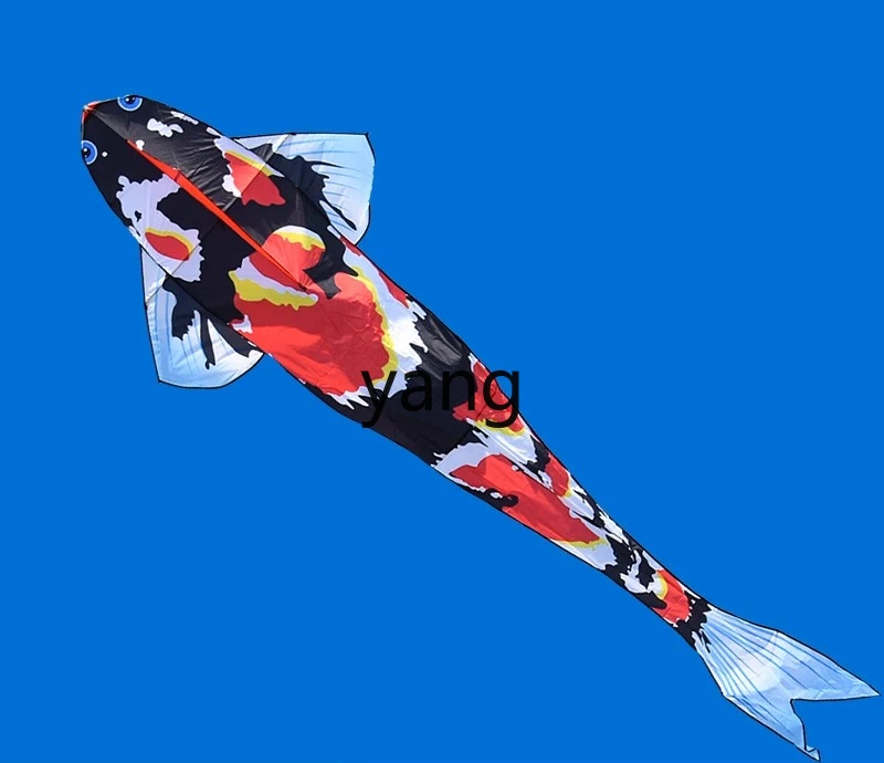LTT large koi kite breeze easy to fly small goldfish adult reel kite