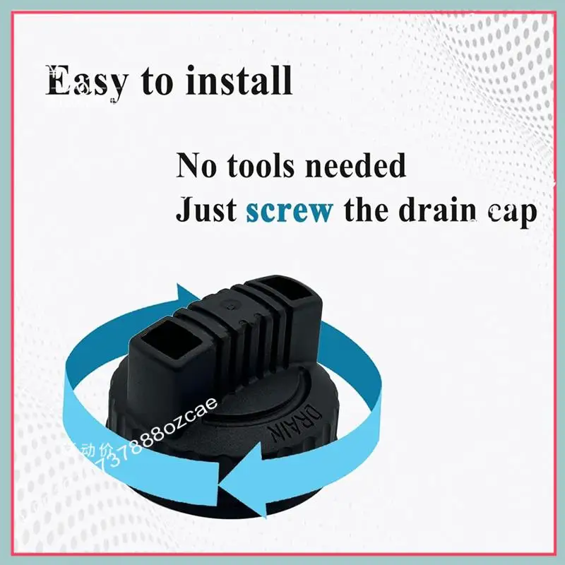 Tapa de drenaje A26P 2 uds 47922 Vac para aspiradora Ridgid Shop, tapa de drenaje de repuesto húmeda/seca