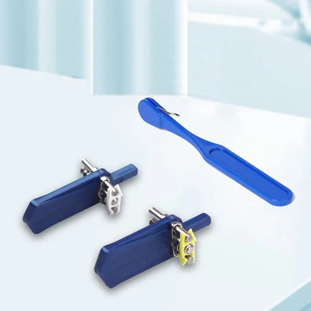 

2Pcs Orthodontic Expansion Screw Dental Bidirectional Spiral Arch Expander Rapid REF-600 S/M/L/XL Universal Palatal Expander Key