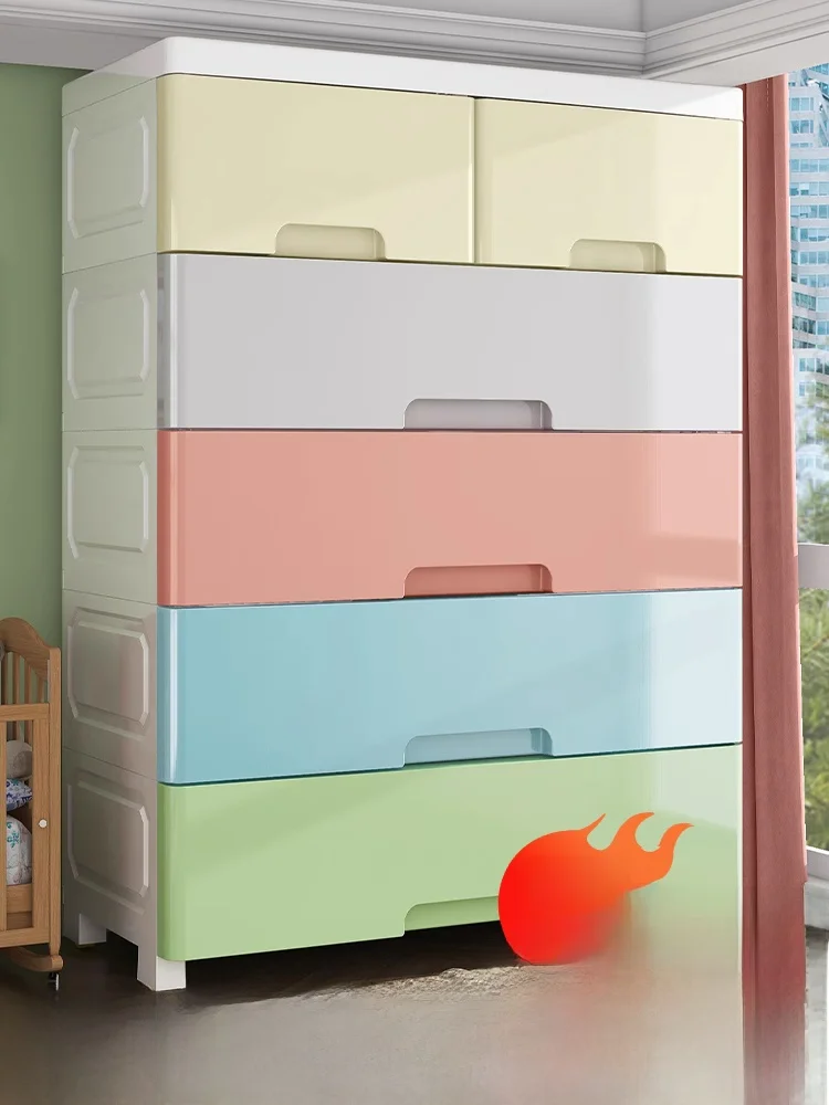 

Extra Large Thiened Der Sle Storage Box Plastic Organizer for Clothes And Snas Home Use Wardrobe Kitchen Study