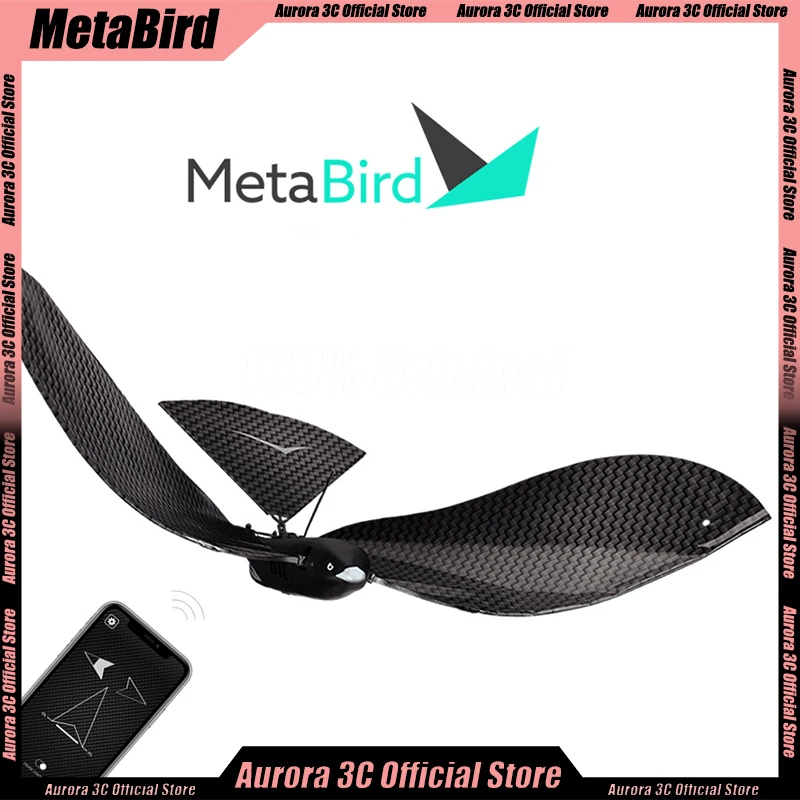 French Metabird Bionic Bird Remote Control Bionic Bird Aircraft Air Vehicle Cell Phone Remote Control Drone Air Vehicle Gift Toy