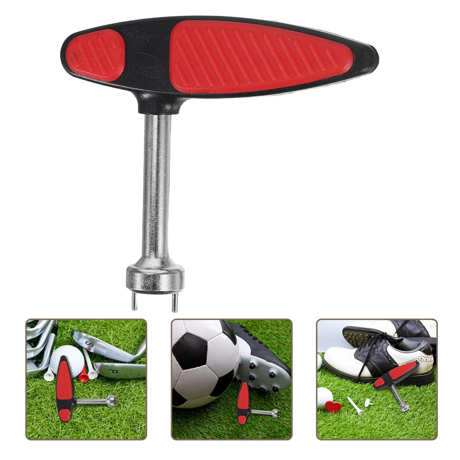 

Convenient Golf Spike Wrench Cleat Removal Tool Portable Lightweight Stainless Steel Golf Shoes Accessory Universal
