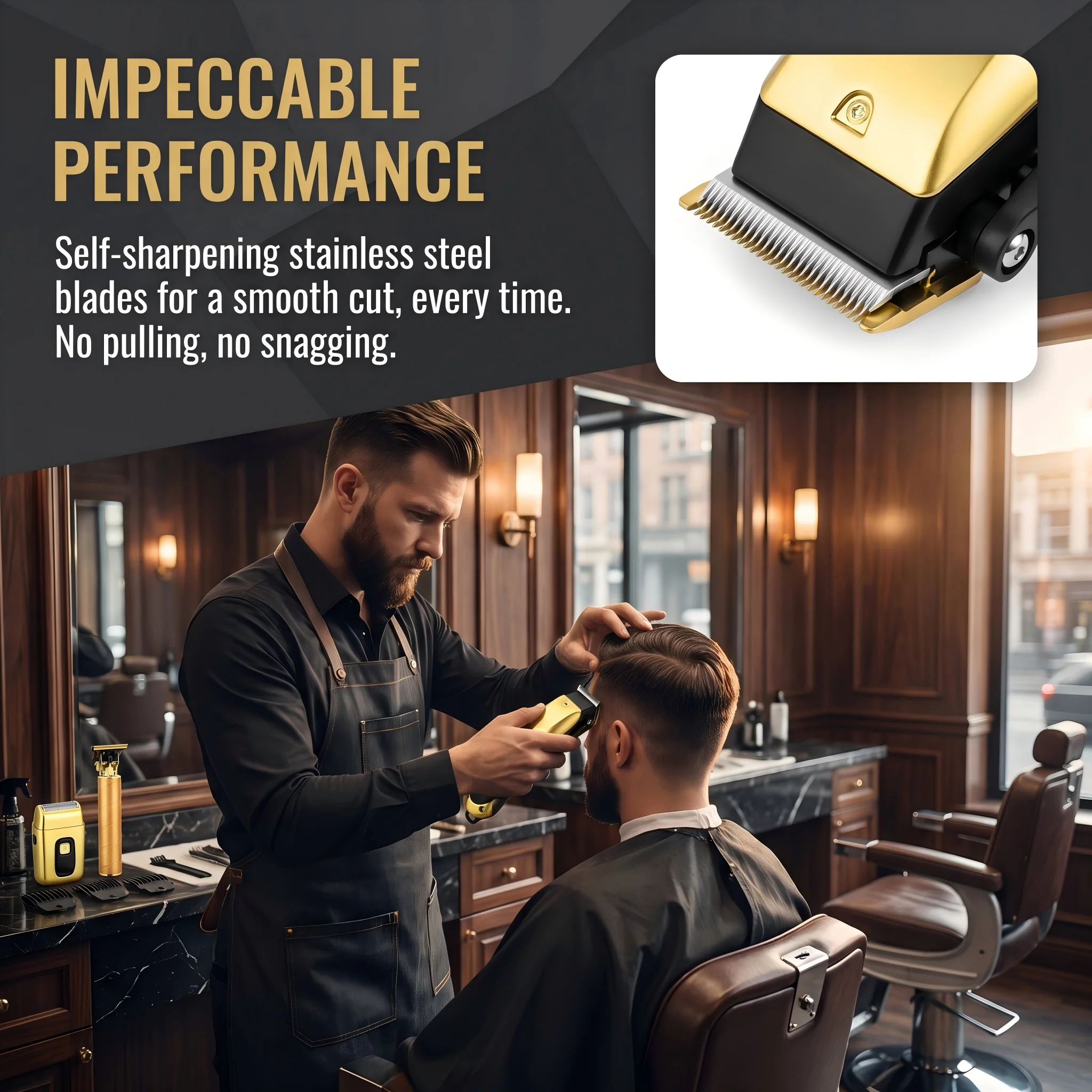 Kit de rasoir électrique recha - Mens Grooming Barber avis et prix
