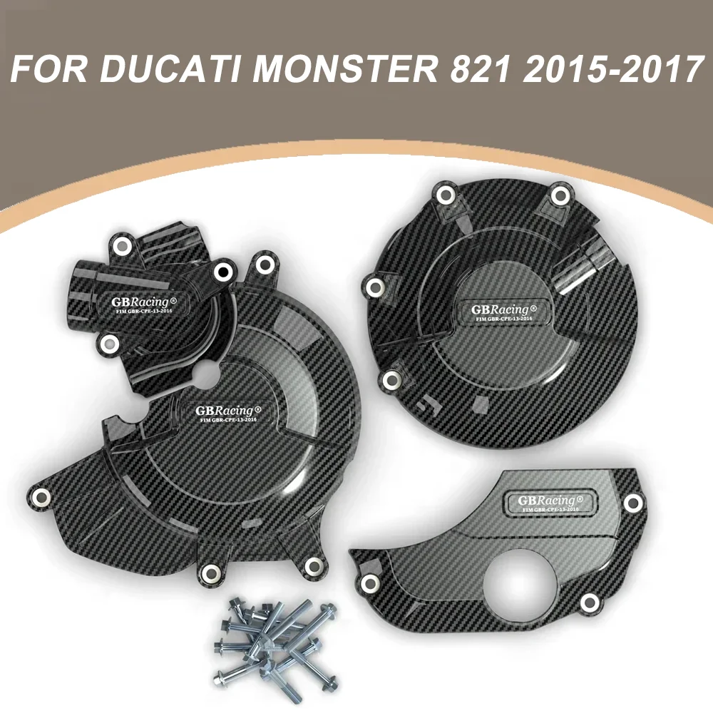 

Engine protective cover decorative motorcycle accessories For DUCATI Monster 821 2015 2016 2017