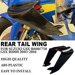For Suzuki GSX-R600 GSXR600 GSX-R750 GSXR750 GSX-R1000 K3-K9 K11 2003-2016 Motorcycle Aileron Pneumatic Fixed Wing Spoiler