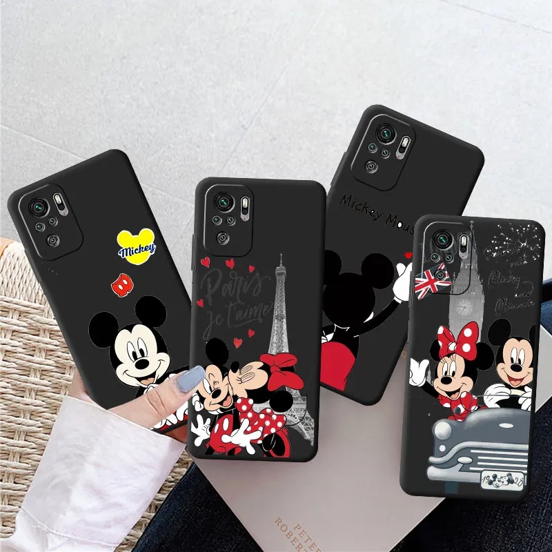 Phone Case For OnePlus 10 9 8 7T 7 Pro 8T Nord CE 2 Lite 5G N100 N10 Cases Cover Shell Disney Mickey Minnie Mouse Capinha