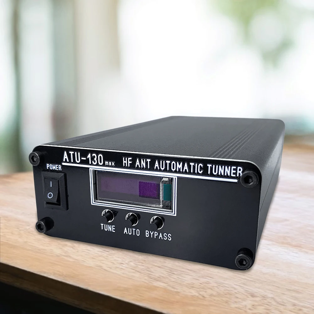 ATU-130 MAX Automatic Shortwave HF Antenna Tuner Update Version of ATU-100 ATU100 Radio Automatic Antenna Tuner