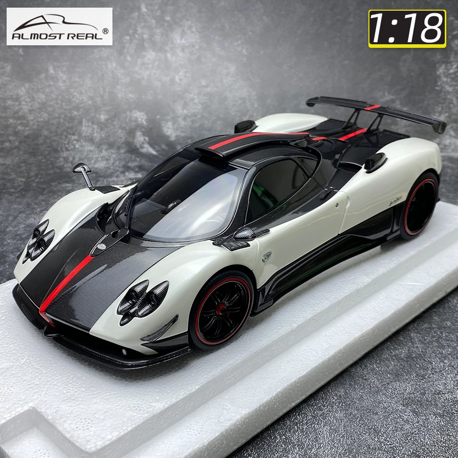 Almost Real AR 1/18 Pagani Zonda Cinque Coupe 2009 Bianco Benny