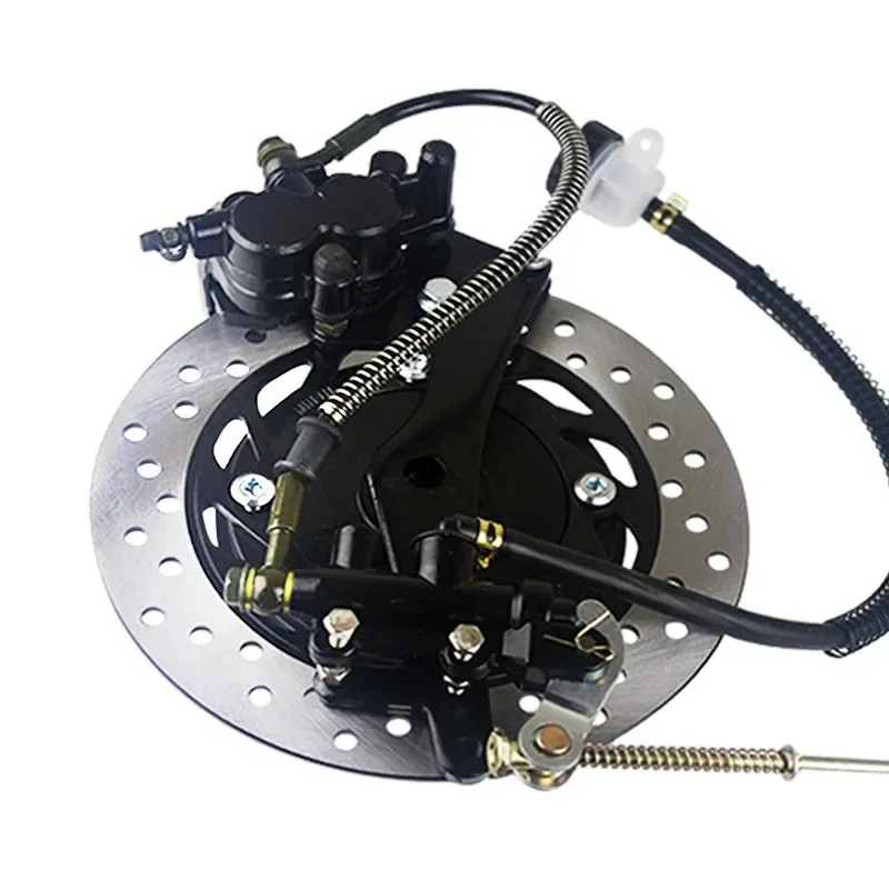 Universal Rear Disc Brake Conversion Kit for Motorcycle Drum Brake Modification Brake Disc Caliper Parts