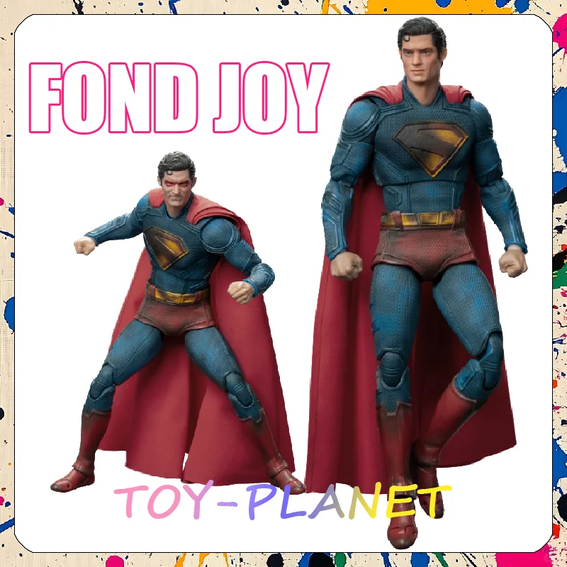 

New Original 1/9 Fondjoy Battle-Damaged Superman Action Figures New Superman Figure Pvc Joint Movable Kid Gifts Toys