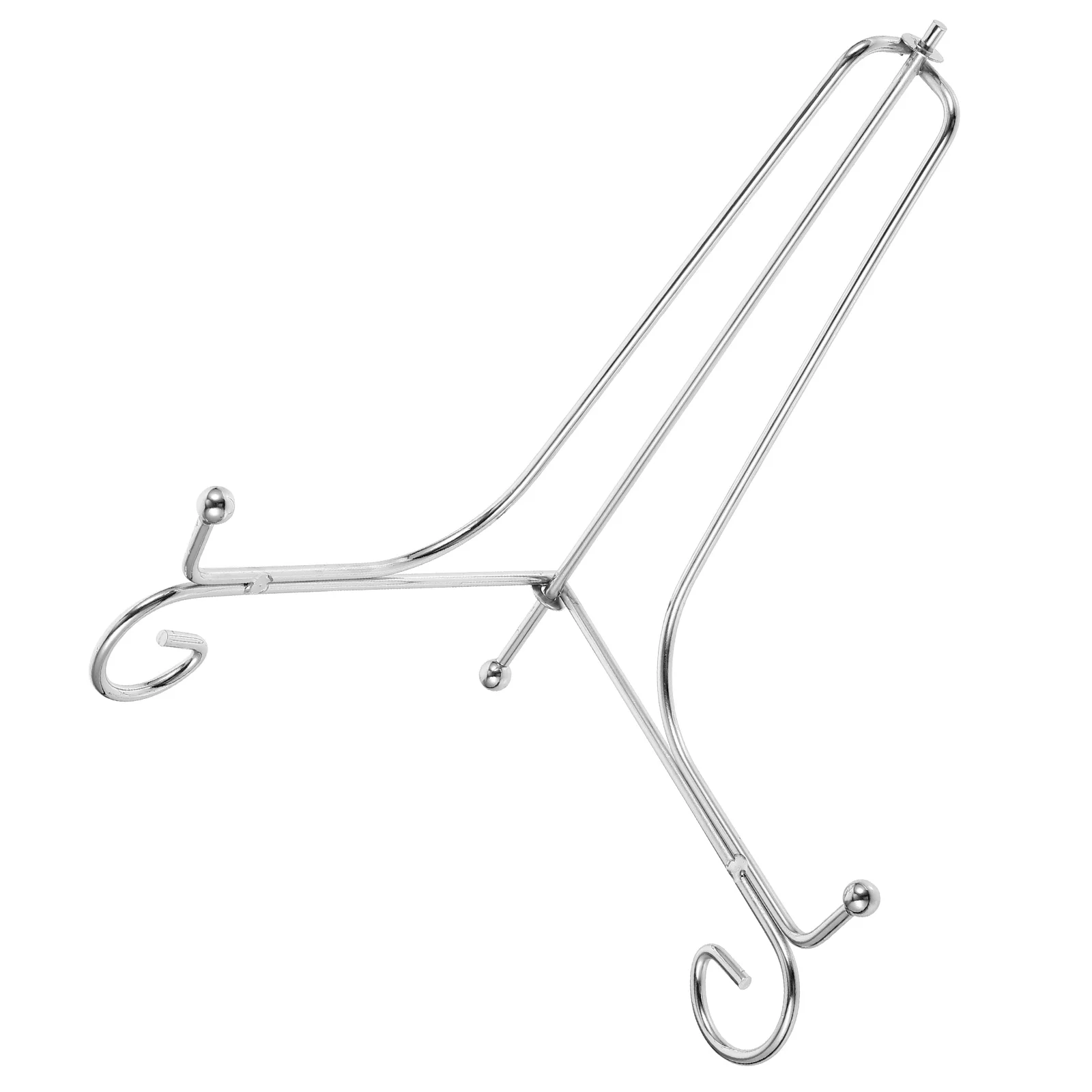 Decorations Photo Frame Stand Plate Tabletop Easel Iron Monitor Holder Display Rack