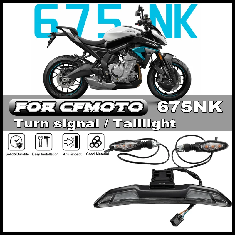 

For CFMOTO CF675NK 675NK CF650-11 Motorcycle Accessories Front Turn Signal Rear Tail Light Direction Light Brake Light