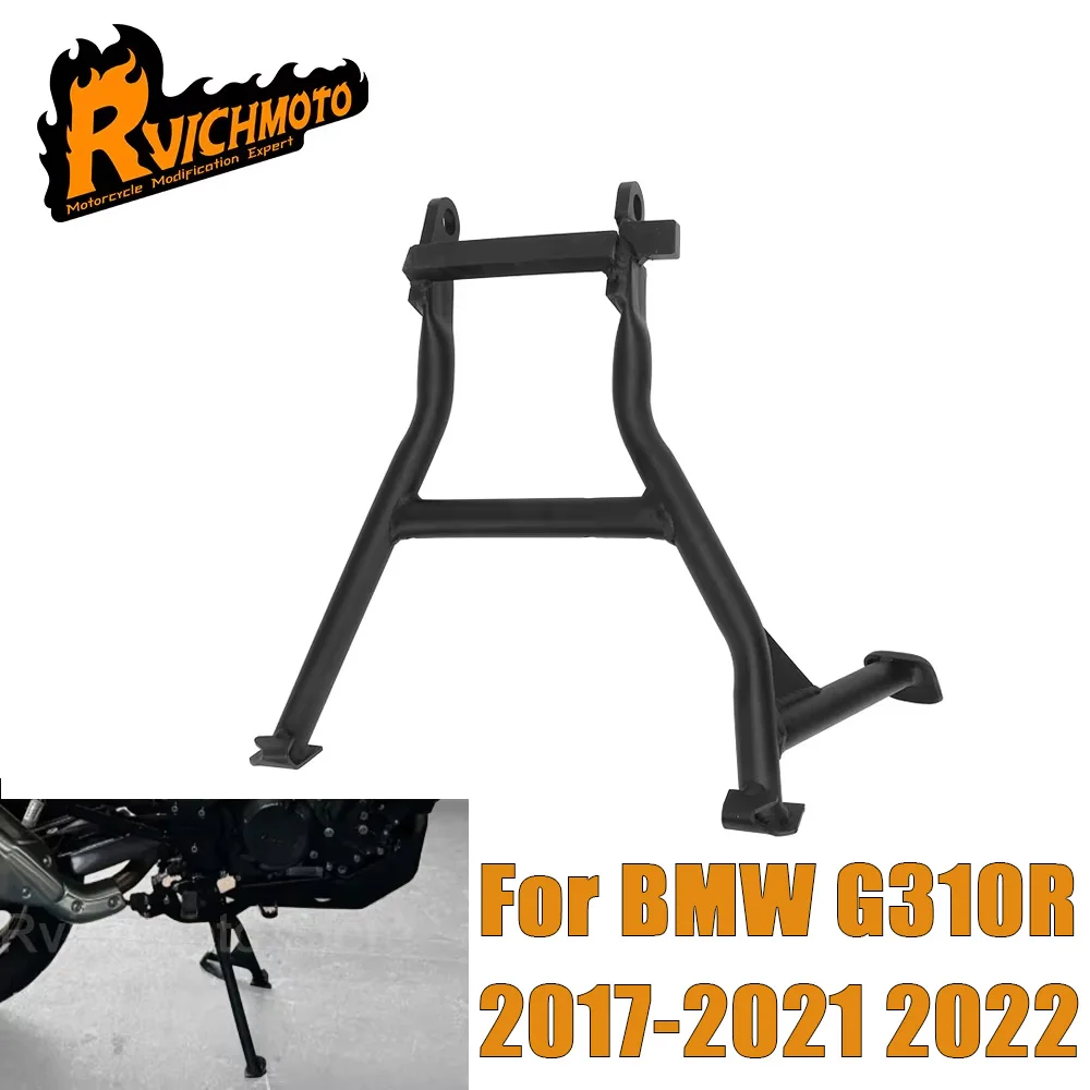 G310R Motorcycle Central Firm Steel Rack Accessories For BMW G 310R G310 R 2017-2021 2022 2023 Center Stand Parking Stand Bracke