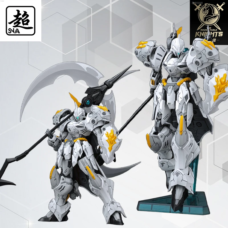 Original GUNDAM SNAA caballeros de la mesa redonda serie SCYTHE · TRIUMPHANT Anime figura de acción modelo de ensamblaje T