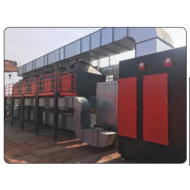 Dispositivo de adsorção de carbono ativado, incinerador regenerativo rco, máquina de combustão catalítica integrada