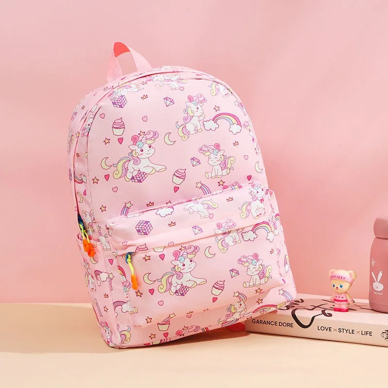 กระเป๋าเป้การ์ตูนมายลิตเติ้ลโพนี่เจ้าหญิงน่ารักเซเลสเทียสำหรับเด็กผู้หญิง กระเป๋านักเรียนที่ทันสมัยและไม่ซ้ำใคร อเนกประสงค์และพกพาได้