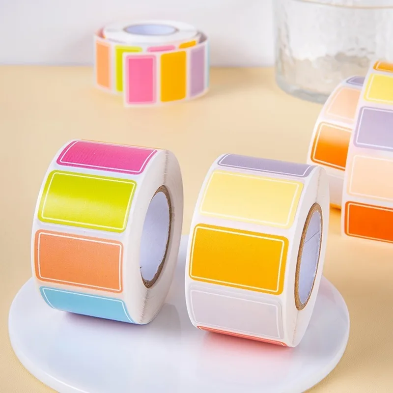 Waterproof Colored Index Label Stickers, Suitable for Various Label Needs, for Organizing And Marking Office And School Supplies