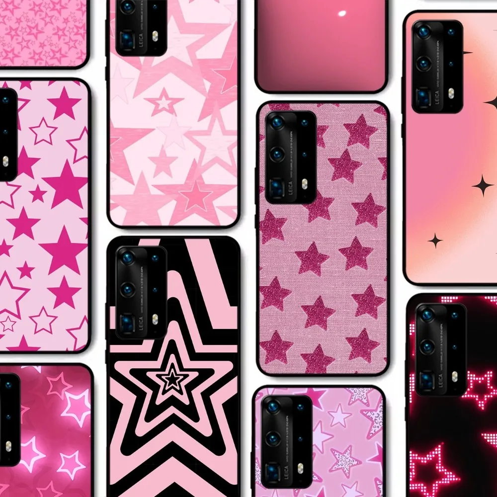 

Star girl pink Phone Case For Huawei P 8 9 10 20 30 40 50 Pro Lite Psmart Honor 10 lite 70 Mate 20lite