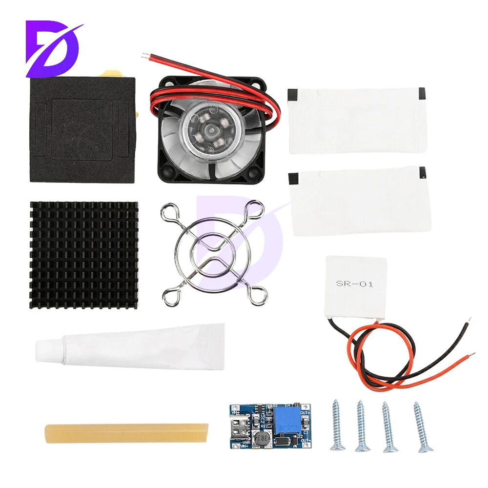 

SR-01 5V DIY Mobile Phone Radiator Cooler Semiconductor Refrigeration Sheet Silent Tablet Computer Cooling Artifact