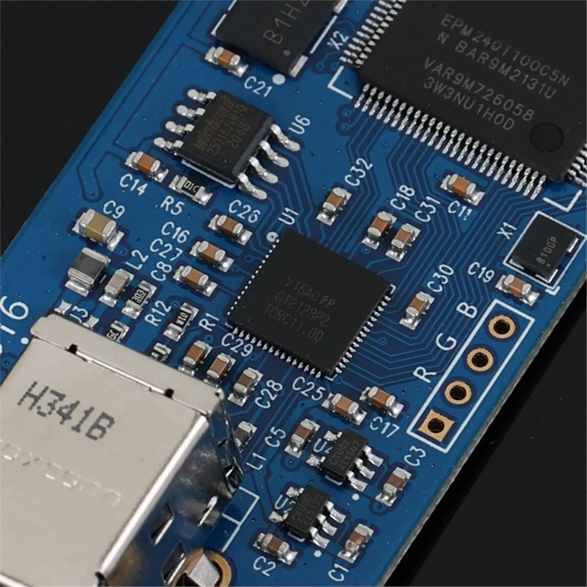 a94z]-interfaz-digital-usb-xmos-xu316-salida-coaxial-iis-32-bits-768k-dsd512-compatible-con-mqa-tarjeta-usb-amanero