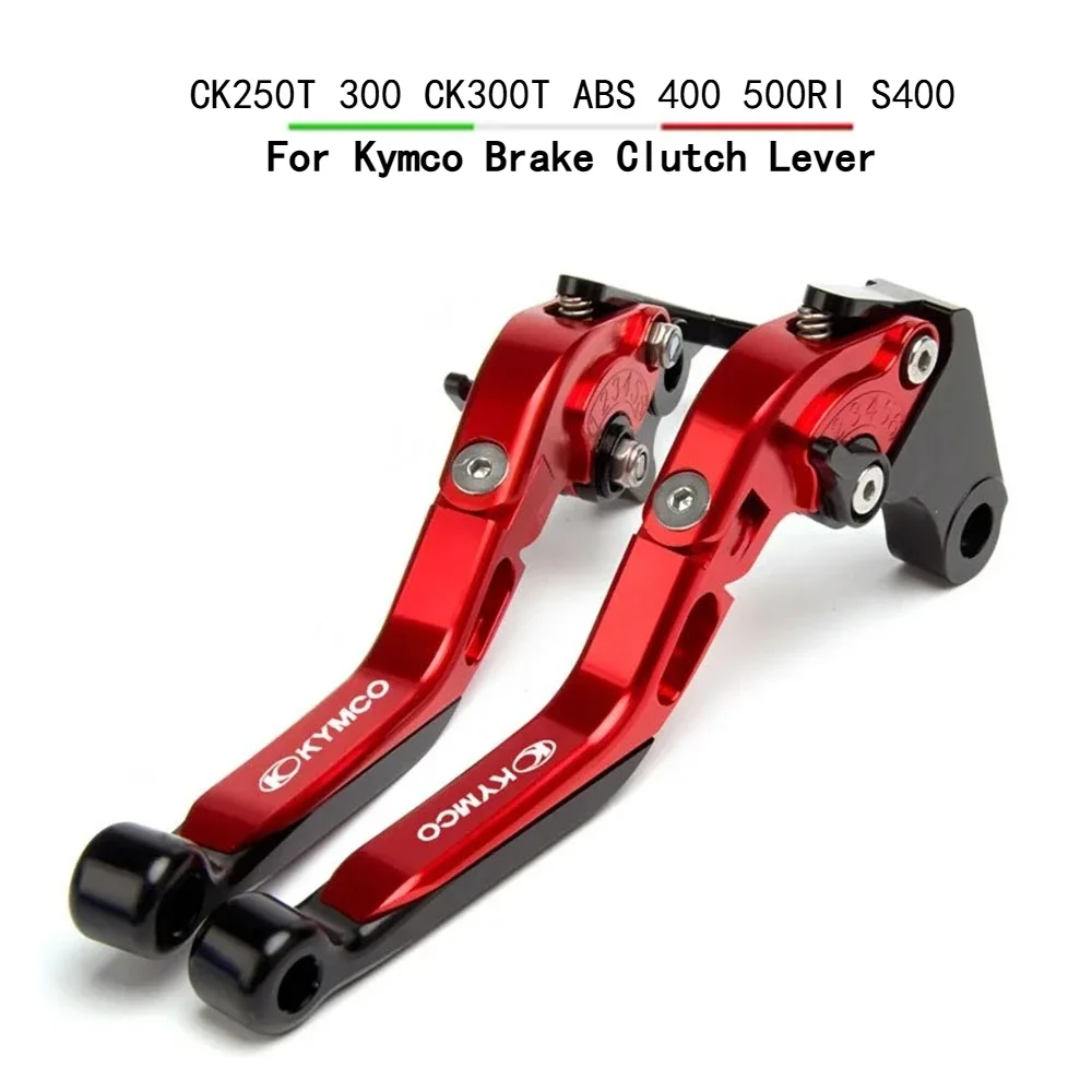 

For Kymco DOWNTOWN XCITING K-XCT CK250T 300 CK300T ABS 400 500RI S400 Motorcycle CNC Foldable Extendable Brakes clutch lever