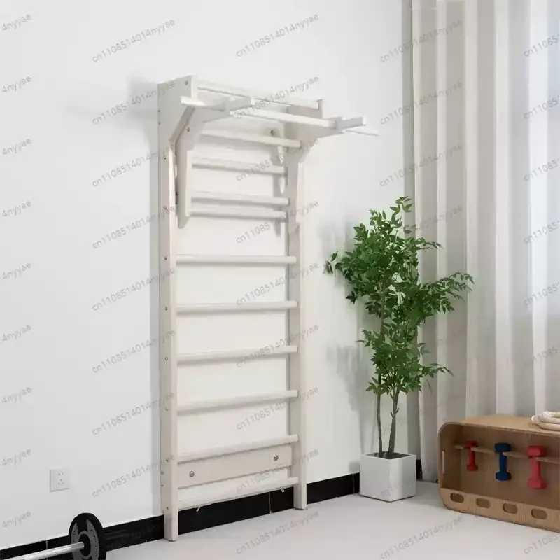 

Настенный домашний тренажерный комплекс | Турник-брусья из массива дерева, компактный дизайн для тренировки всего тела, простая установка