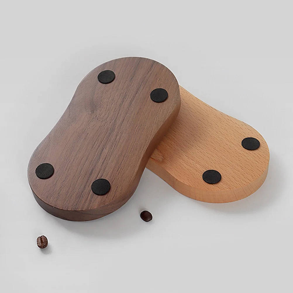 

Wooden Tamper Station Coffee Accessory Premium Wood Material Beautiful Healthy Design Stable Pressing Device Coffee Shop Supply