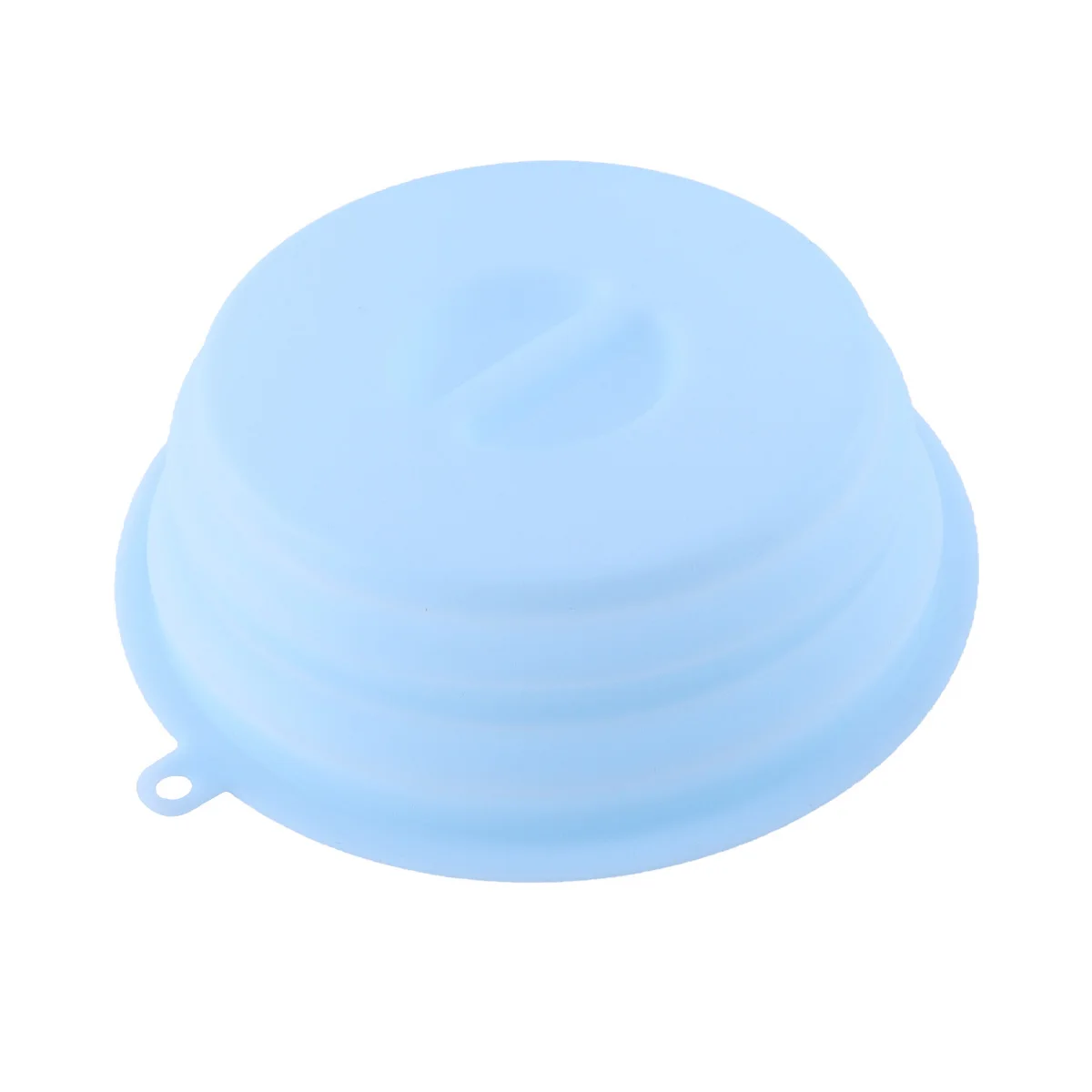 1 قطعة غطاء سيليكون طازج خفيف الوزن قابل للطي غطاء حفظ الطعام لوعاء الفواكه الخضروات تخزين التخييم الاستخدام في الهواء الطلق