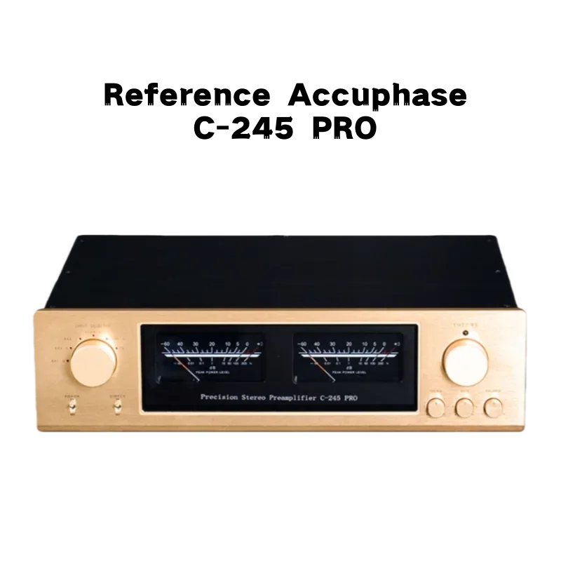 C-245PRO Reference Accuphase Fully Balanced Hi-Fi Class-A Hi-Fi Amplifier Preamp with Bass and Treble