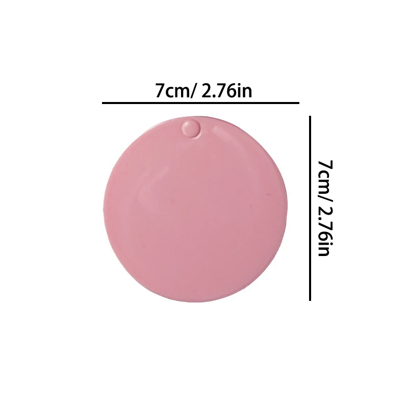 1Pcs Small Mirror Portable Folding Make-Up Mirror Creative Mini Mirror Sliding Cover Handheld Mini Pocket Mirror Makeup Mirror