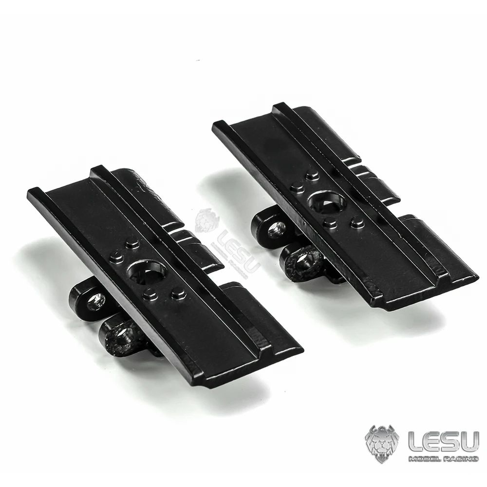 RC Metal Black Tracks for 1/14 LESU Remote Control Hydraulic Excavator Digger 374F ET35 Parts Accessories Toy Model TH22756